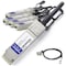 Add-On Addon Ibm 49Y7889 Compatible Taa Compliant 40Gbase-Cu Qsfp+ To 4Xsfp+ 49Y7889-AO - alternate 1